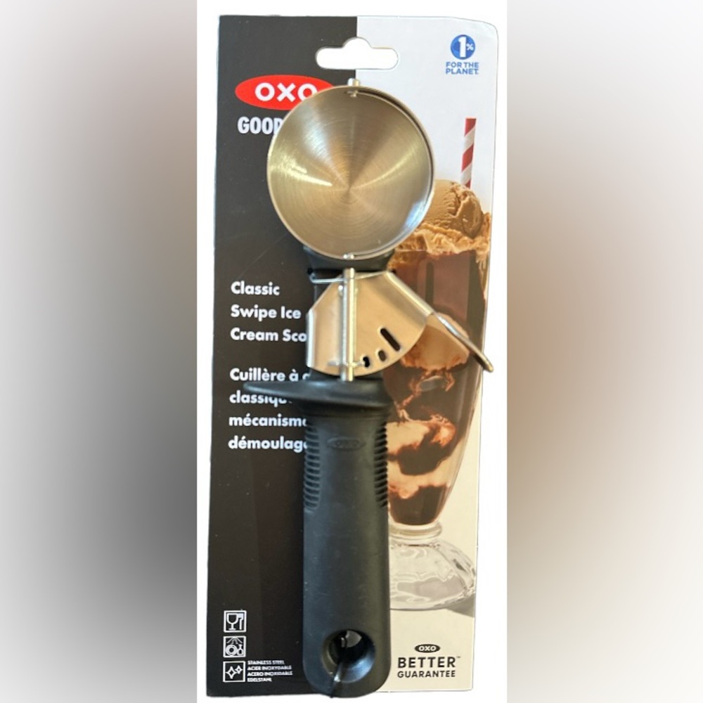 OXO GOOD GRIPS - CLASSIC SWIPE ICE CREAM SCOOP